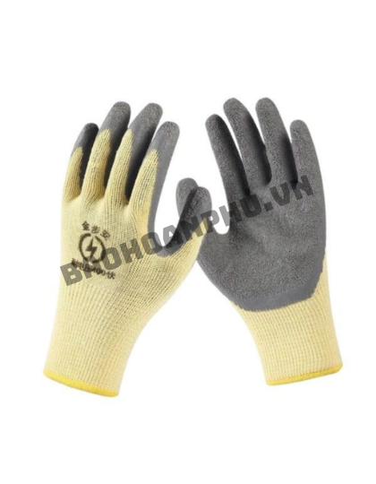 Găng Tay Cách Điện 400V Chống Mài Mòn Chống Trượt Và Thoáng Khí