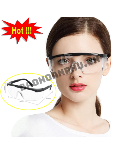 Mắt Kính Bảo Hộ Mặt Vuông Trắng G650