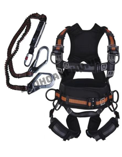 Dây đai an toàn toàn thân Delta Plus 2 móc (có chống sốc)