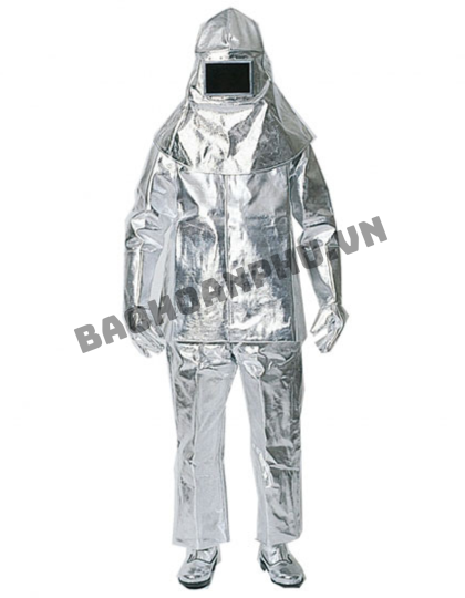 QUẦN ÁO CHỊU NHIỆT TRÁNG NHÔM 1000 ĐỘ C